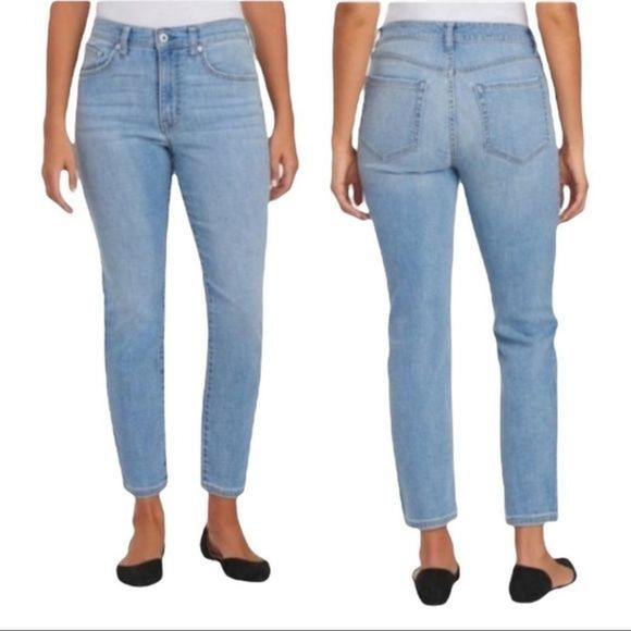 Anthropologie Ella Moss High Waist Straight jeans Size 14/32‎ - Picture 1 of 7